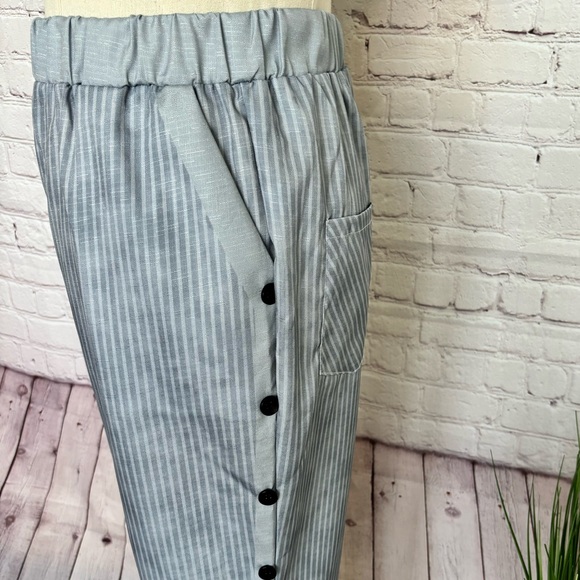 AMAZON 2 Pairs Elastic Waist Ankle Length Casual Pants--S - Picture 8 of 16